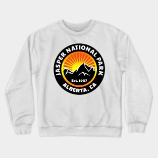 Jasper National Park Alberta Canada Rocky Mountains Rockies Crewneck Sweatshirt